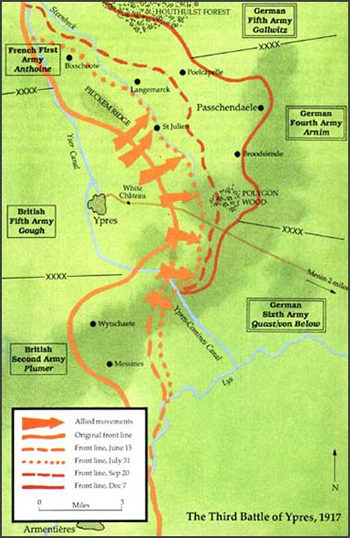 The third battle of Ypres 1917