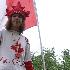 Mr. Canada stands on guard for thee