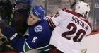 Canucks seek relief in the desert